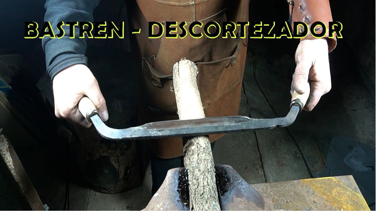 Como forjar un bastren o descortezador🔥