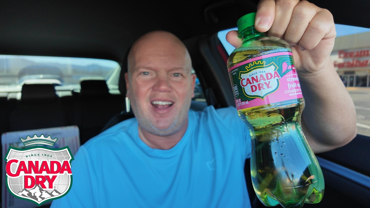 Canada Dry Strawberry Fruit Splash Review