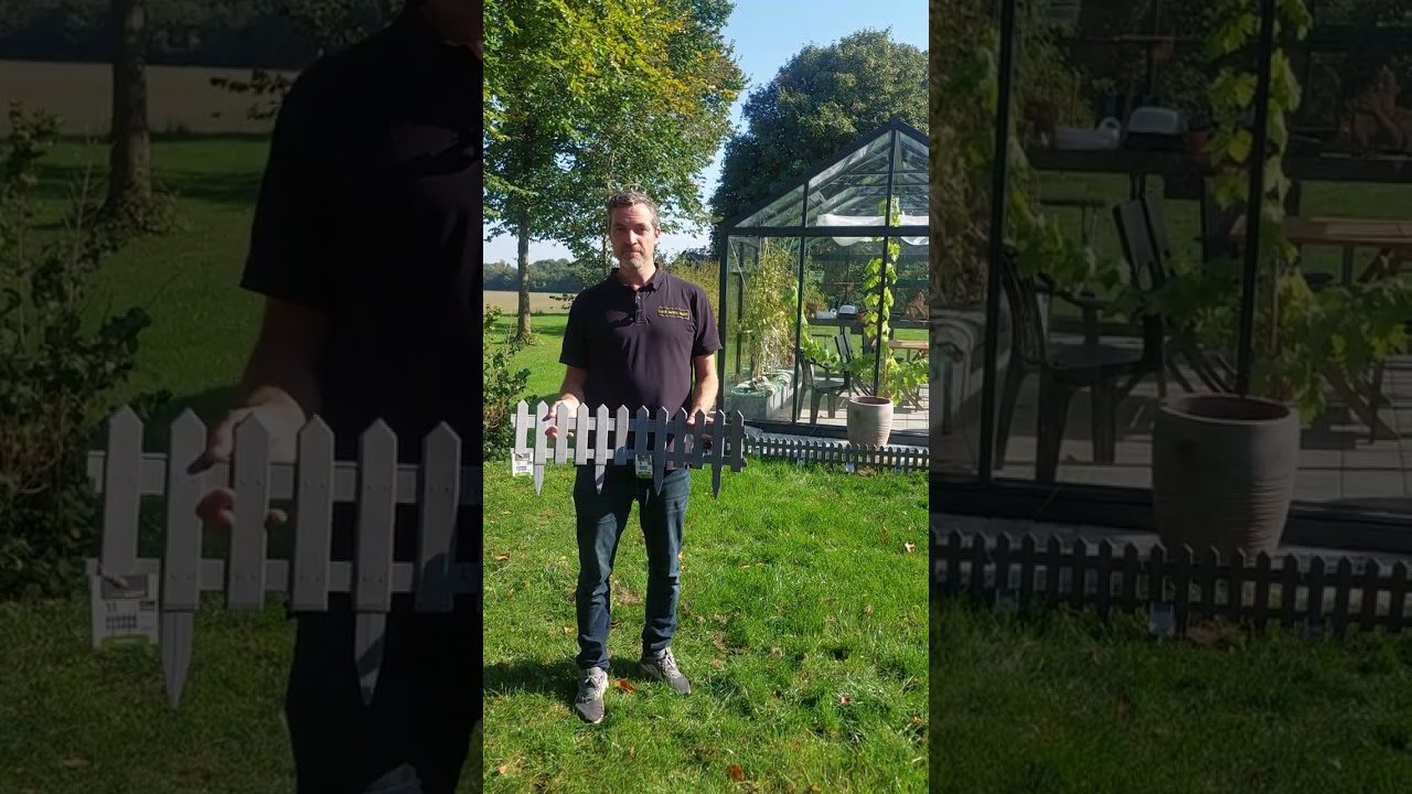 Bedhegn i UV-beskyttet plast