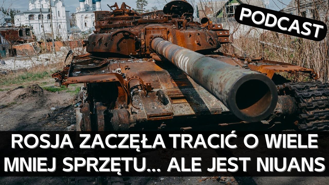 Dlaczego wojsko rosyjskie zaczęło tracić znacznie mniej sprzętu pancernego? [PODCAST]