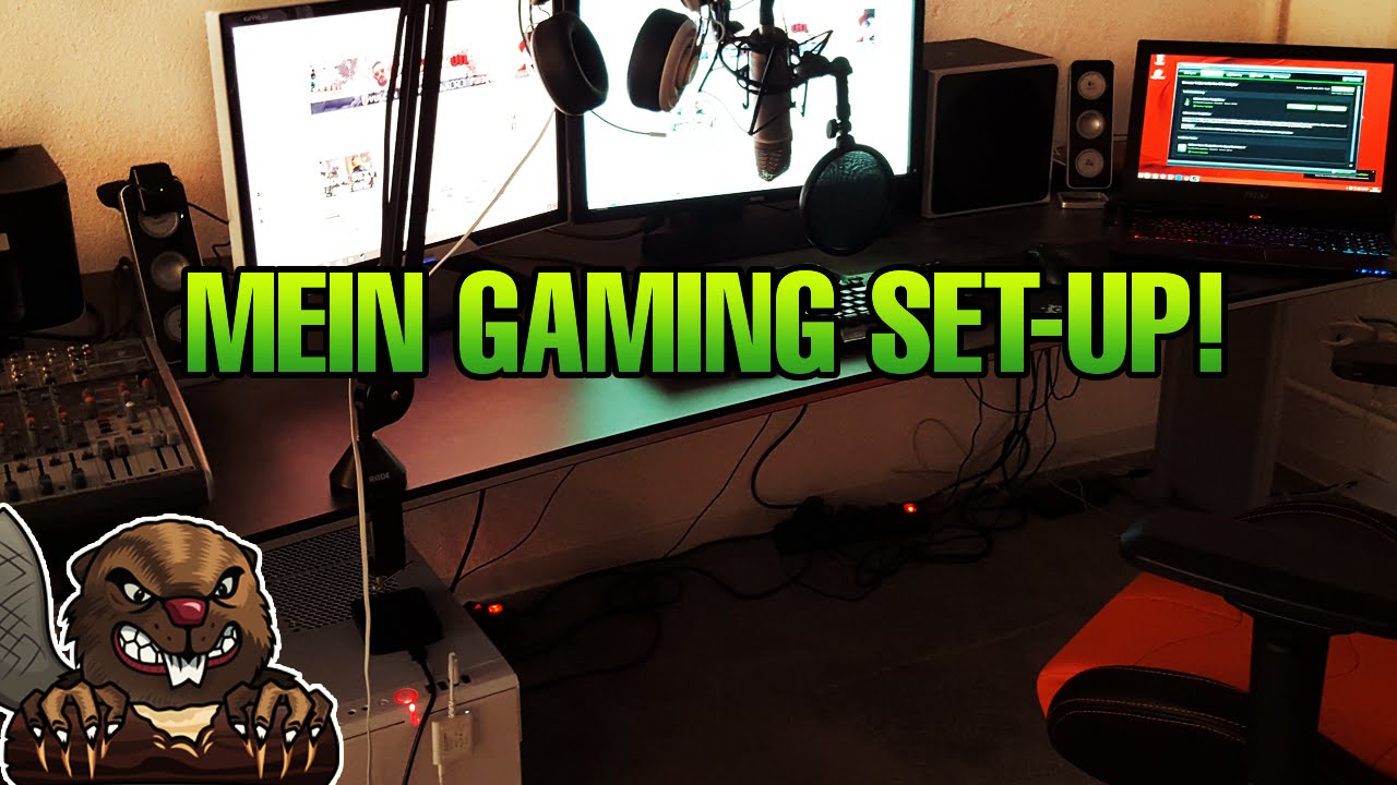 Mein Gaming set-up! biBa gaming place
