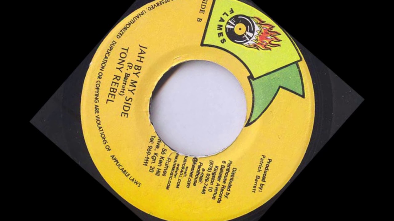 Why Be Afraid/ Jah By My Side - Tony Rebel - Flames - 1996 - VL33