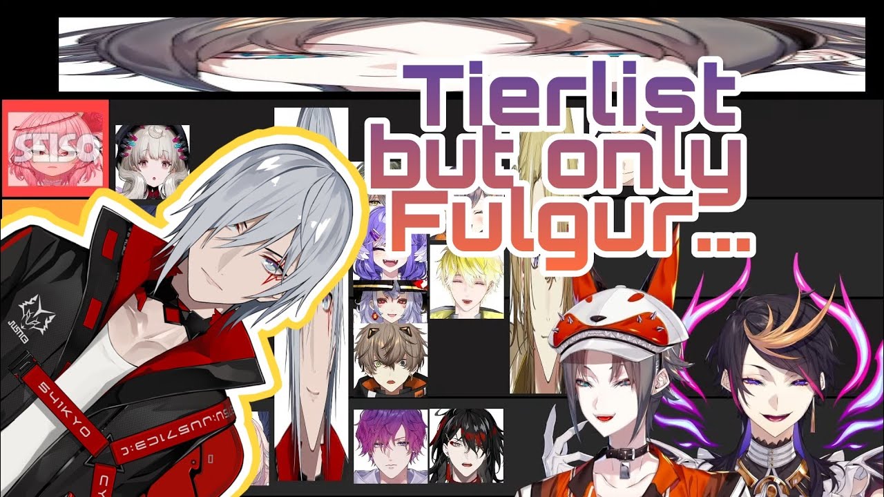 Mysta and Shu's NIJISANJI EN FUNNY TIERLISTS but only Fulgur
