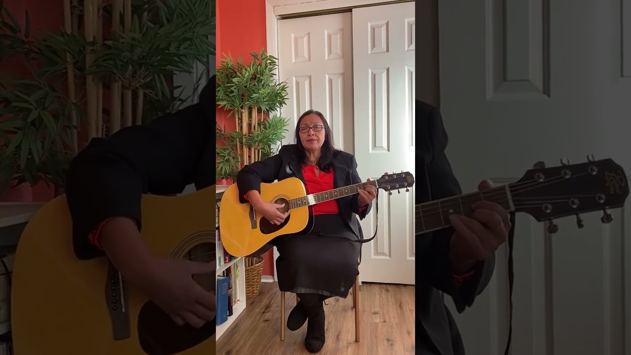 Cantando para Dios.