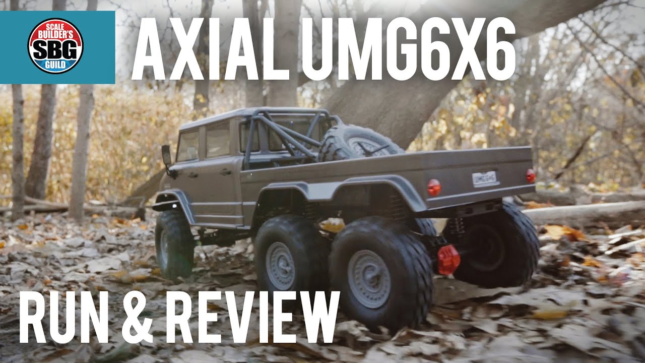 The Axial UMG6x6 could be a Game-changer!