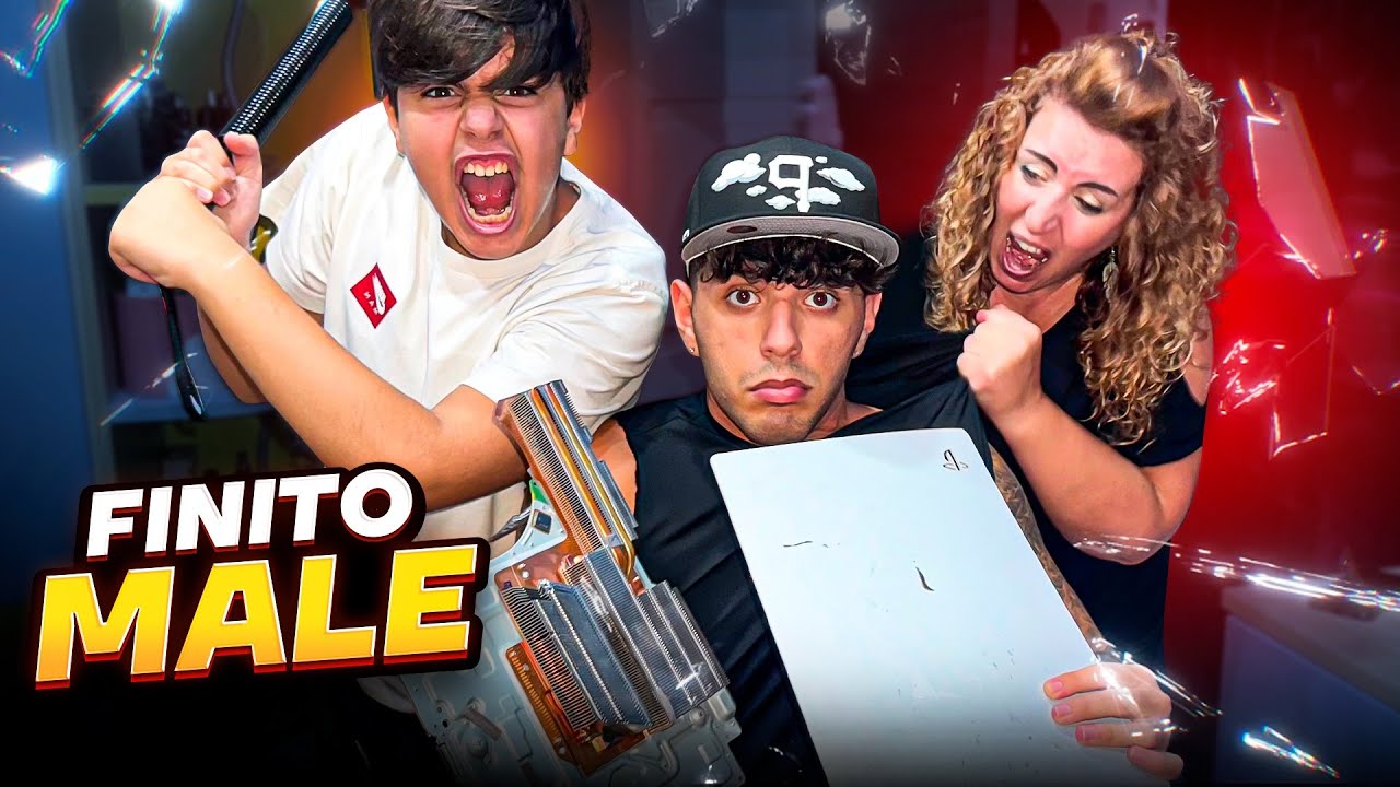💥🎮 HO ROTTO LA PS5 A MIO FRATELLO E HA REAGITO COSÌ … 😱