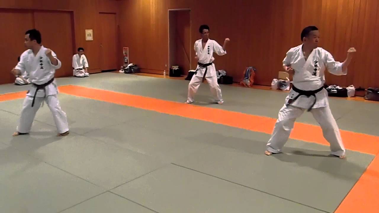 Seisan(Okinawa Karate Shorinji-ryu) 沖縄空手　少林寺流　「セーサン」