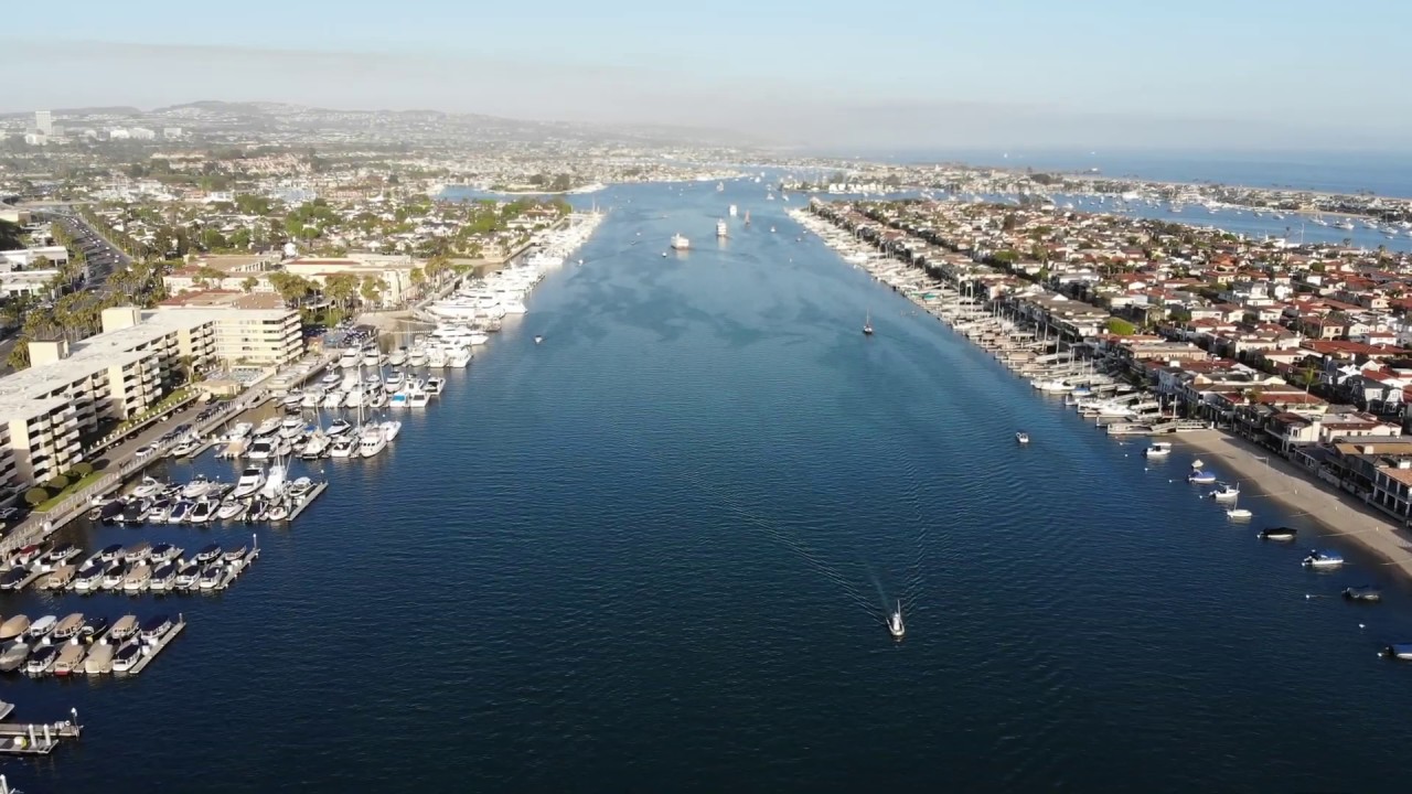 Newport Beach 4k - A 4k tour of the Bay and Newport Heights
