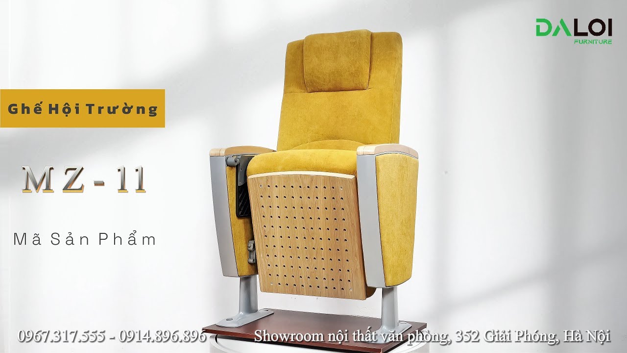 Kh&aacute;m Ph&aacute; Ghế Hội Trường MZ-11 - Đẳng Cấp Từ Thiết Kế Đến Trải Nghiệm