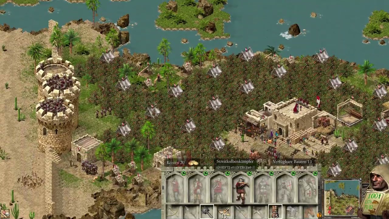 Stronghold Crusader Definitive Edition (Extreme Difficulty) - 76. Wall of Death