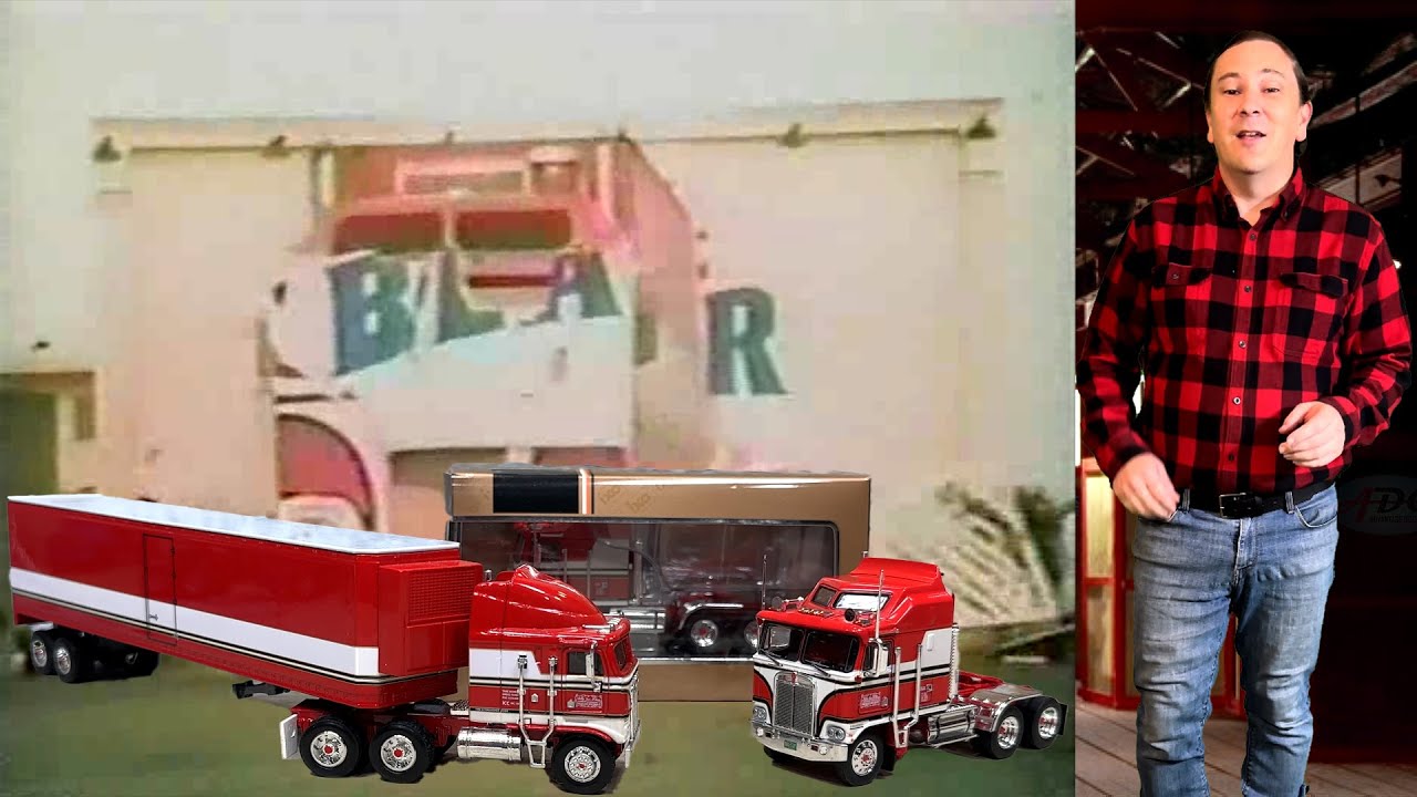 BJ and the Bear Remembered with 1:64th Scale Diecast Trucks by IXO Models & Liberty Classics