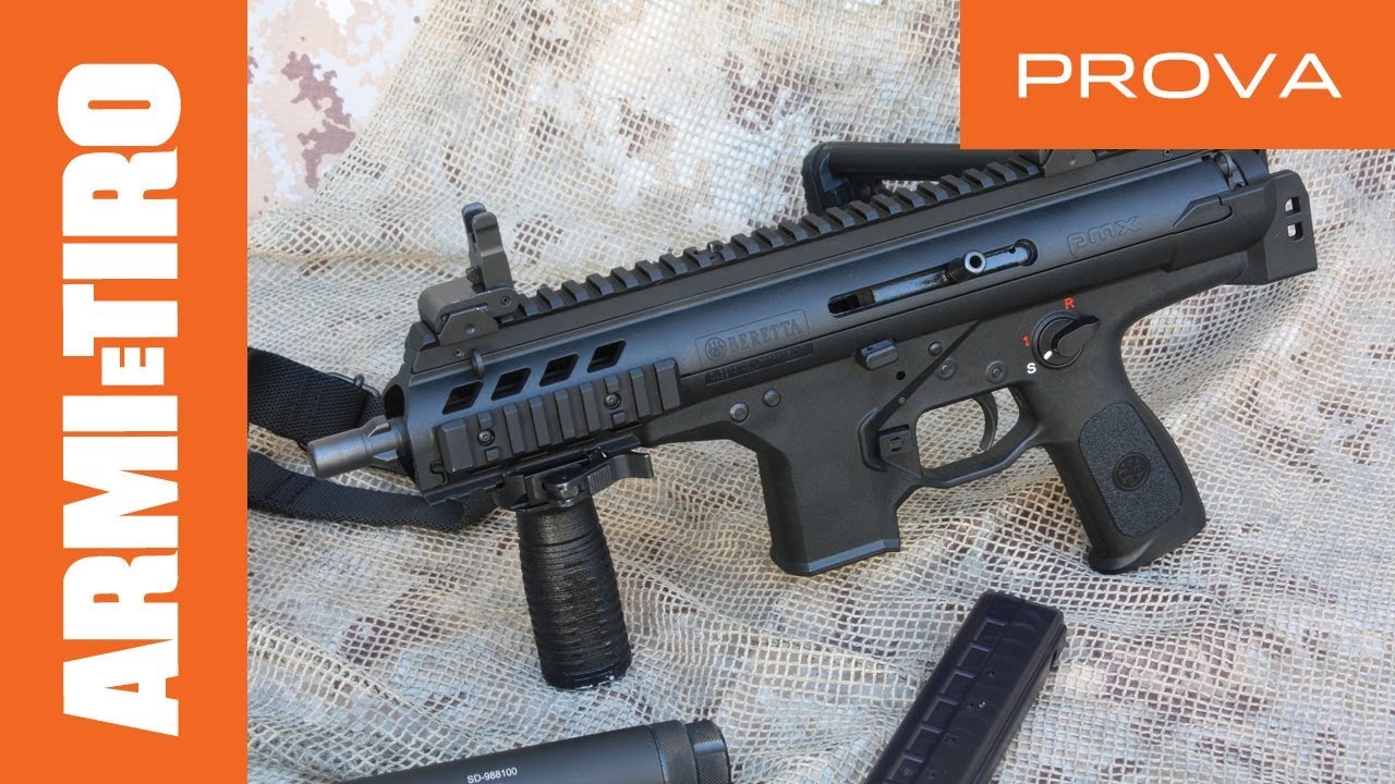 Beretta Pmx: la nuova pistola mitragliatrice - La Prova - Armi e Tiro