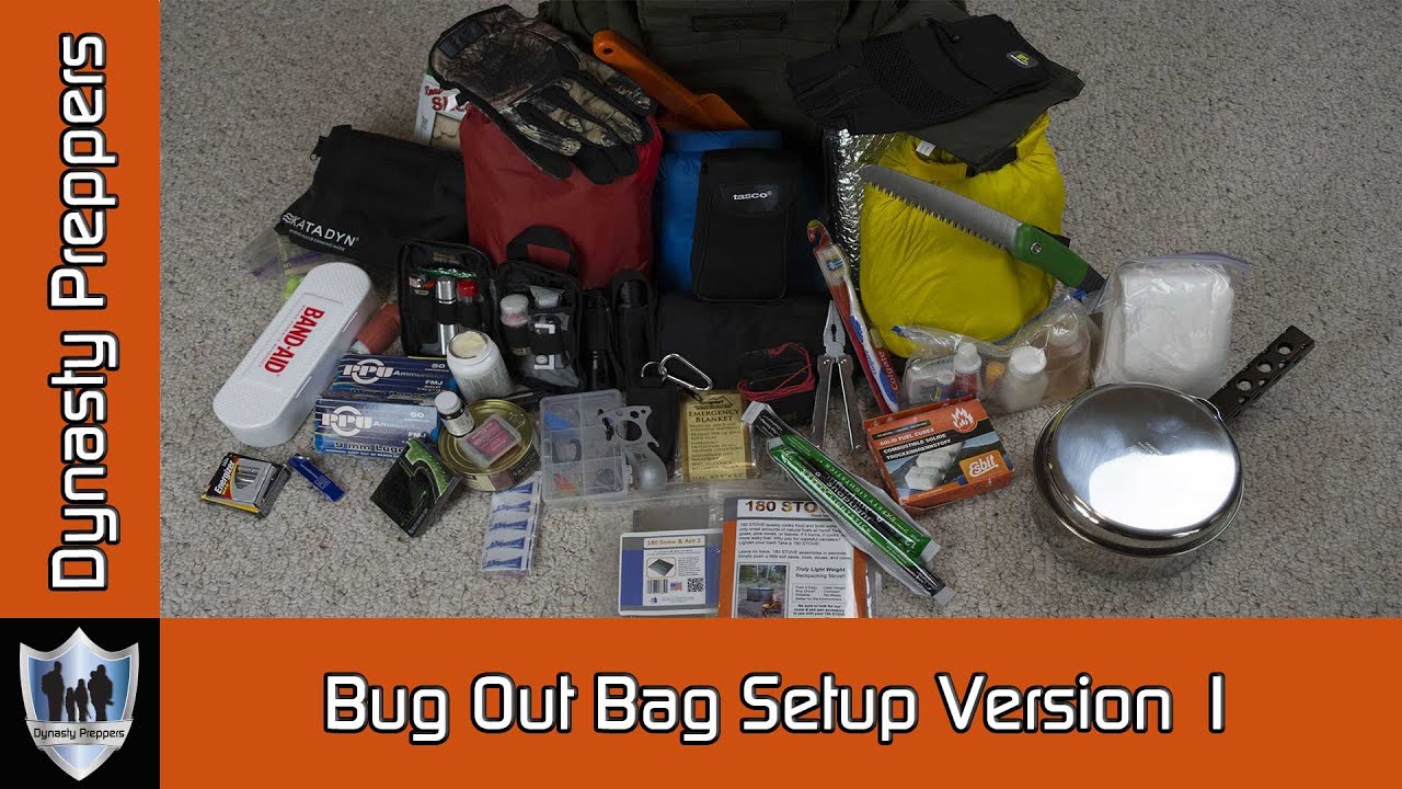 Bug Out Bag Setup   Dynasty Preppers