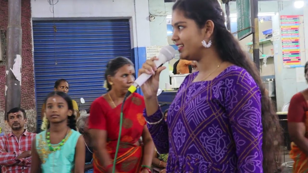 வருவாளா அவ வர மாட்டாளா / மதிச்சியம் பாலா கும்மி பாட்டு/ #மதுரை #மணிநகரம்  @meenachandranofficial