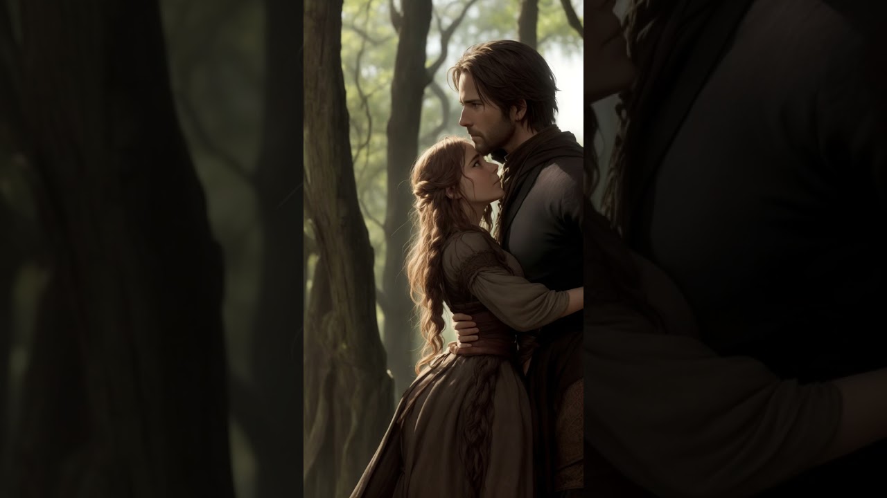 Eternal Embrace: A Cosmic Love Story | Defying Fate through Art and Affection
