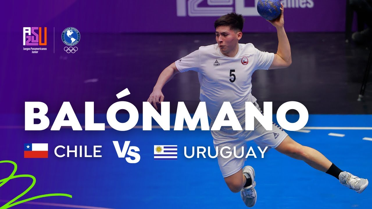 Uruguay vs Chile - Balonmano Masculino S1 - Juegos Panamericanos Junior ASU 2025