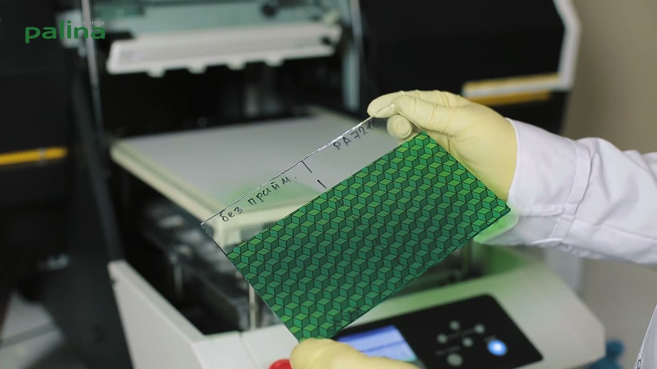 УФ печать на стекле