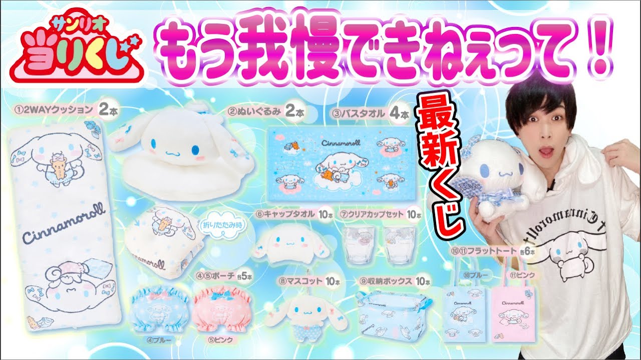 【呪われてる？】シナモロールの当りくじを引いたらアレが大量発生でパニック【サンリオ当たりくじ】シナモン、SUNRIO