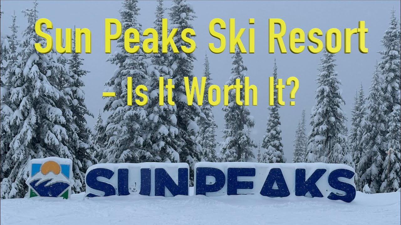 Sun Peaks Ski Resort - Is It Worth It? (4K, Insta360 X3)