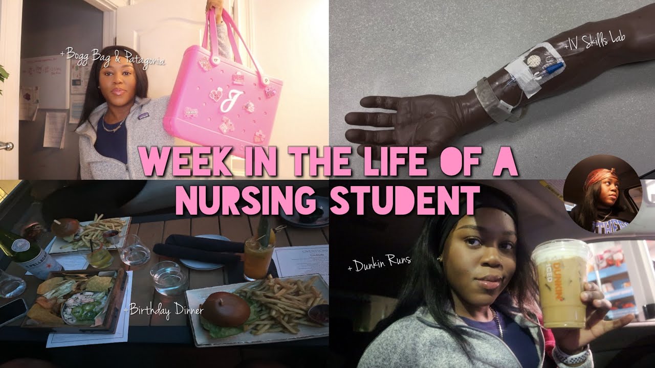 WEEK IN THE LIFE OF A NURSING STUDENT (Atlanta): ICU Clinical | Sim Lab | Airpods Max | Exam Week