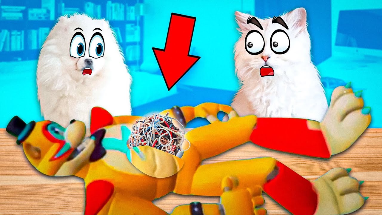 Что ВНУТРИ у Фредди аниматроника??!! Внутри они нашли такое…. ВЫ НЕ ПОВЕРИТЕ!!!