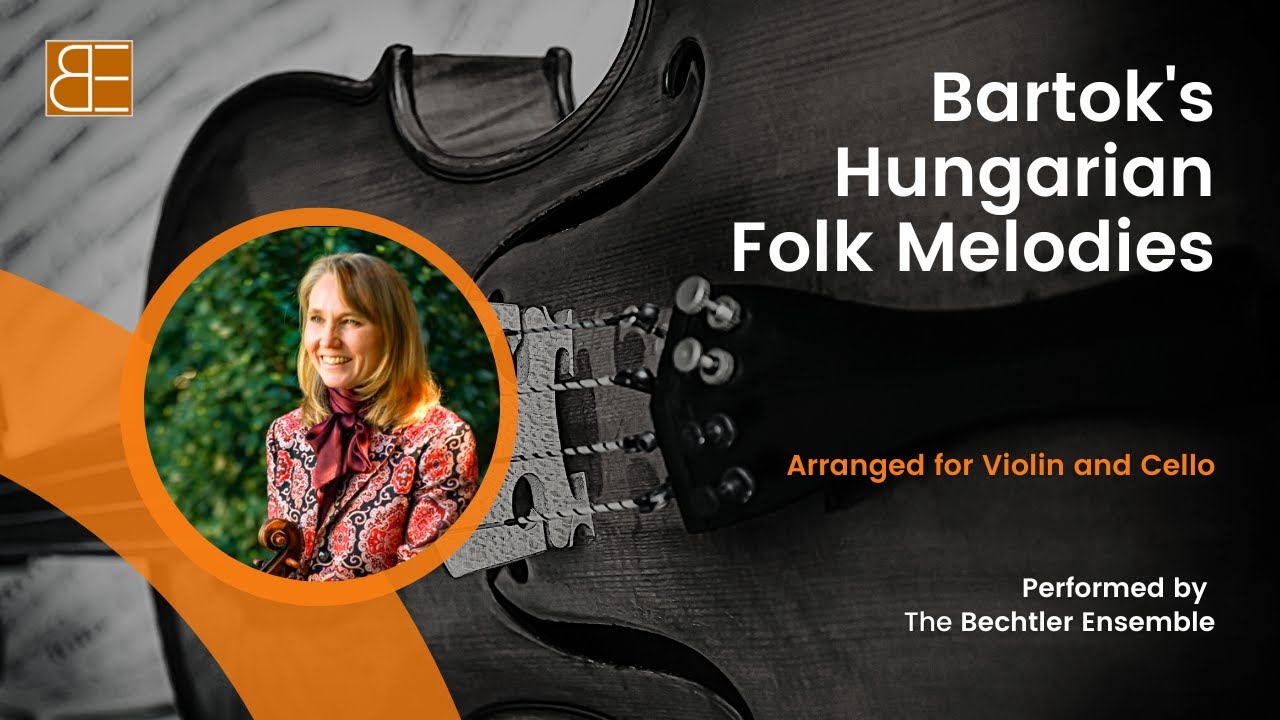 Bechtler Ensemble performs Bartok's Hungarian Folk Melodies for Violin and Cello