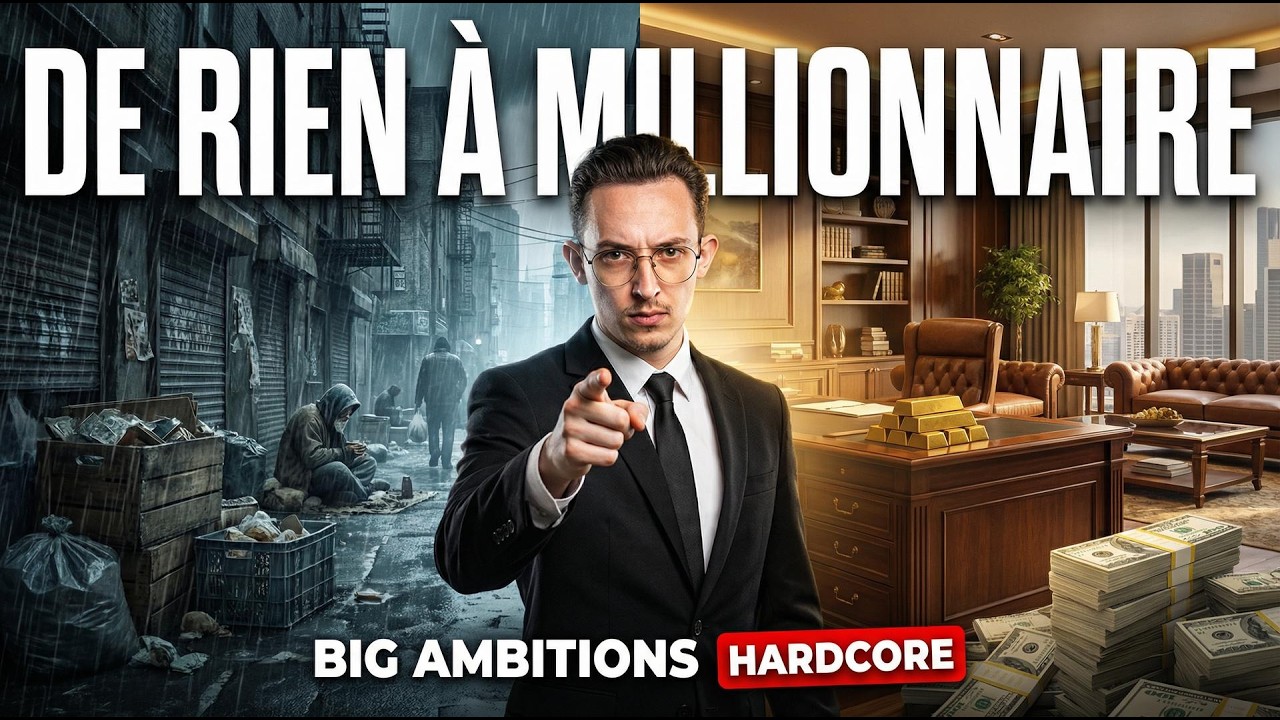 Je Deviens Millionnaire en Partant de RIEN | Big Ambitions Hardcore