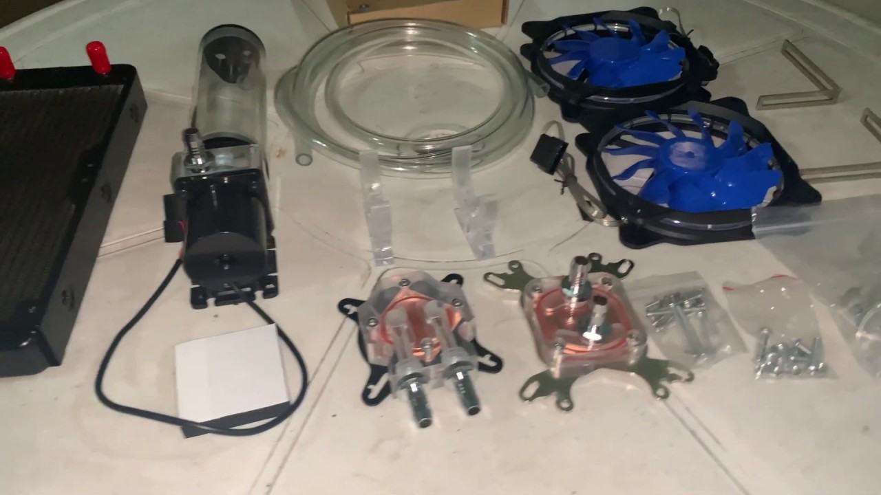 PC Build - Liquid Cooling Upgrade (~72 USD chinese liquid cooling kit)