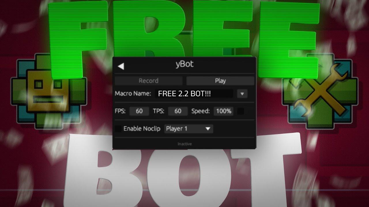 NEW GD 2.2 BOT (FREE YBOT)