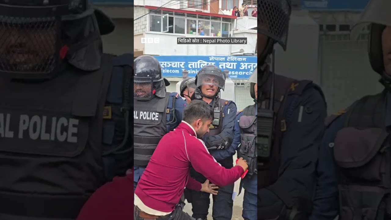 BBC Nepali Sewa- KP Oli arrest: बबरमहल क्षेत्र तनावग्रस्त