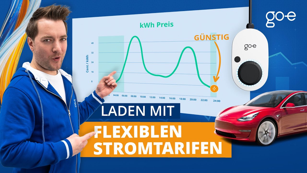 Flexible Stromtarife wie aWATTar oder Tibber: E-Auto GÜNSTIG laden mit dem go-e Charger