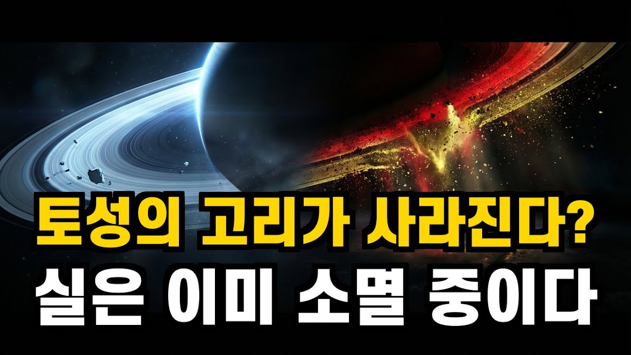 토성의 고리가 사라진다? 1억 년 후의 충격적 진실 #교양다큐 #토성의고리