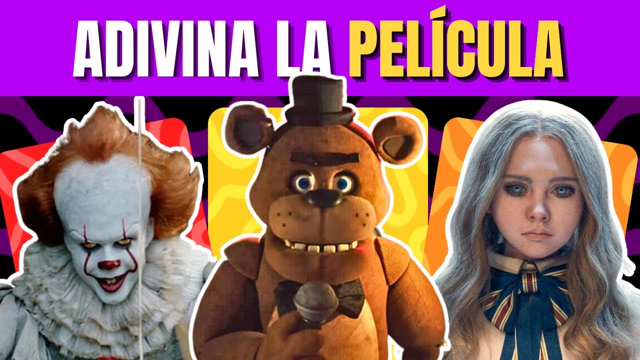 Adivina la película de TERROR Y HALLOWEEN🎃 por la imagen | Especial Halloween