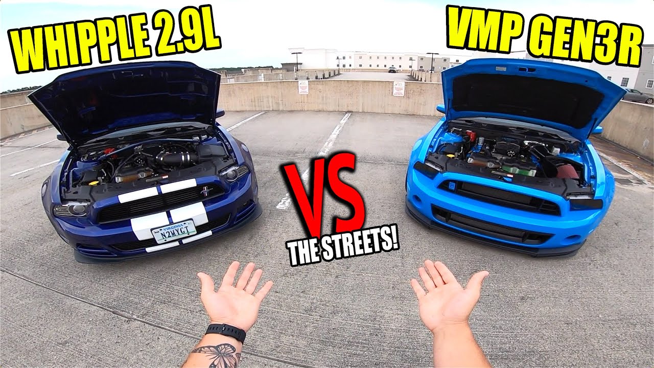 Two BOOSTED Mustangs TERRORIZE the STREETS! *1,400HP*