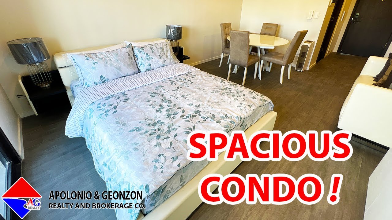 Spacious Studio Unit Condo at Ivory Residences, Bajada, Davao City