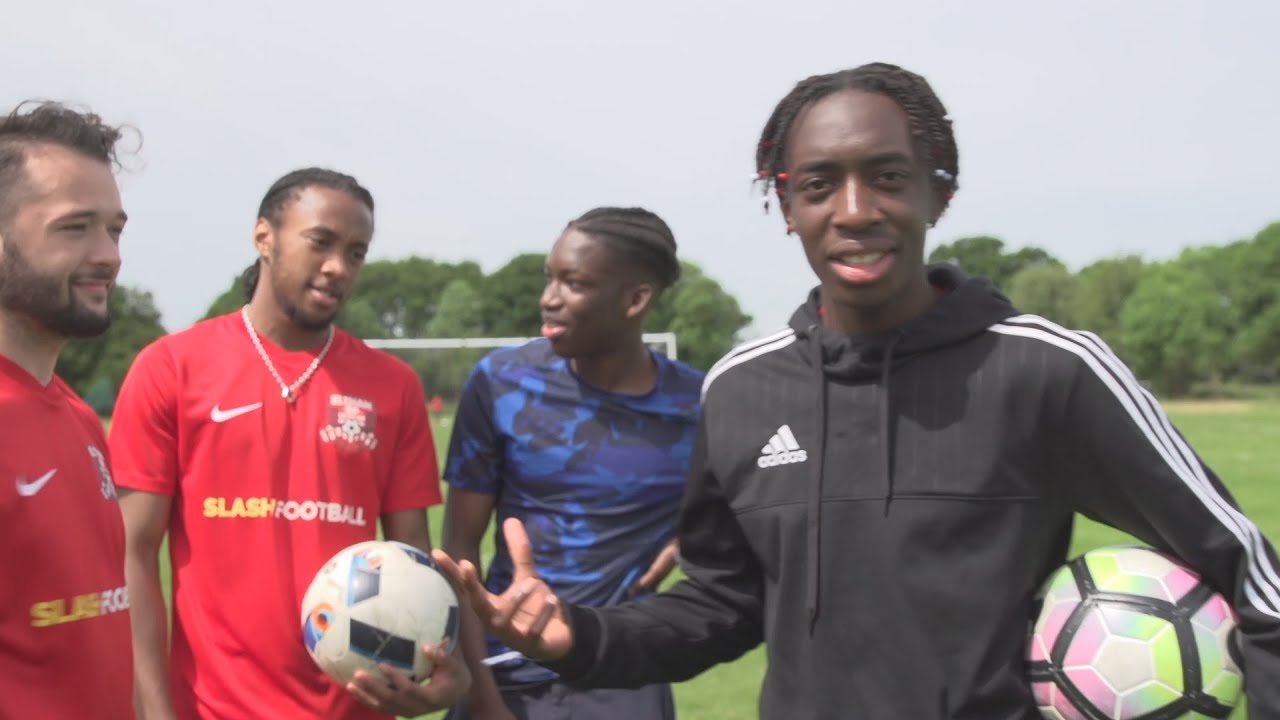 TWO TOUCH VS MY SUNDAY LEAGUE TEAM!!!