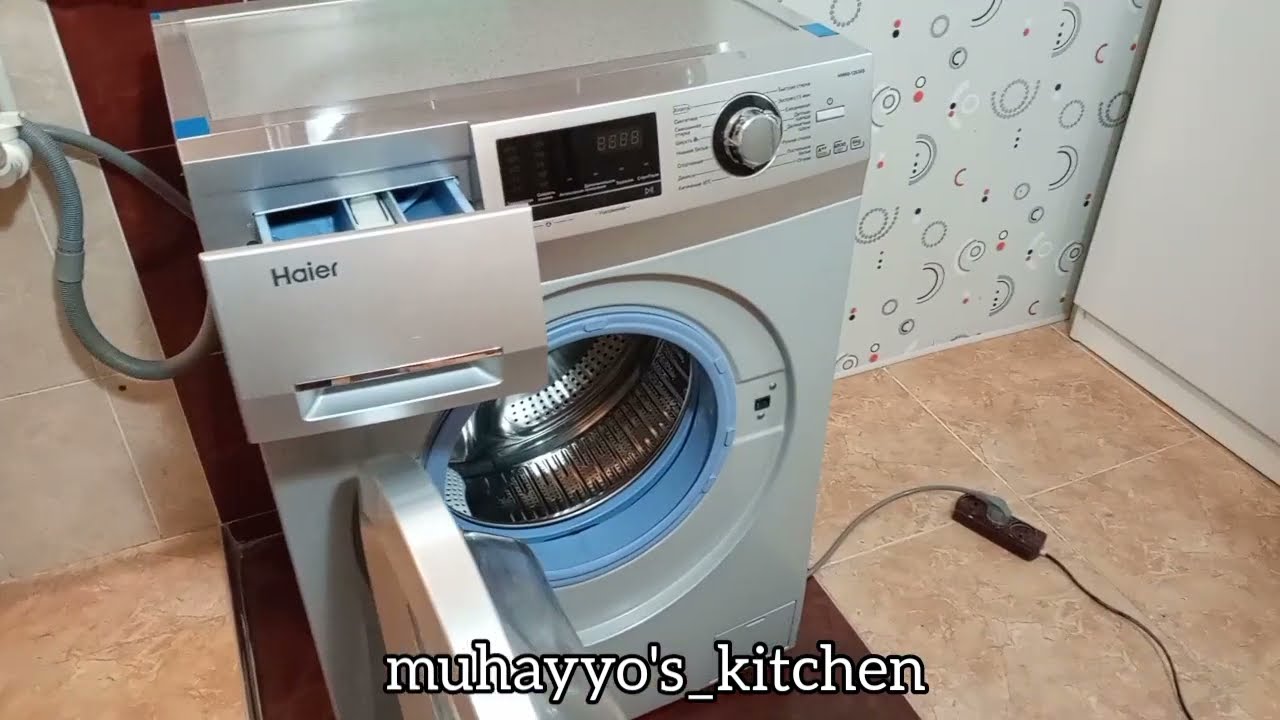 Kir yuvish mashinasini tozalash sirlari va nohush hidlarni yo'qotish usuli.