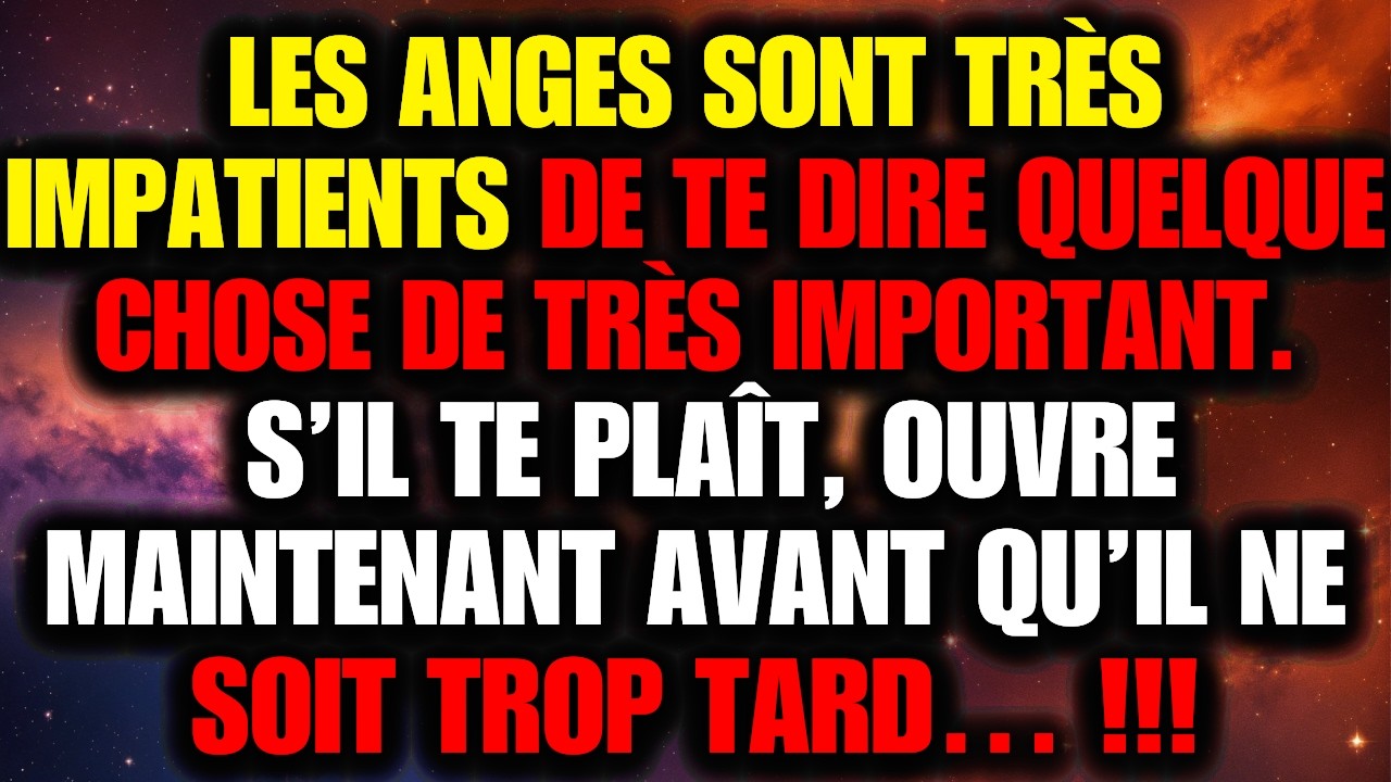11:11🕊️Les anges sont impatients de te parler...💌Ouvre ce message✝️Miracles de Dieu