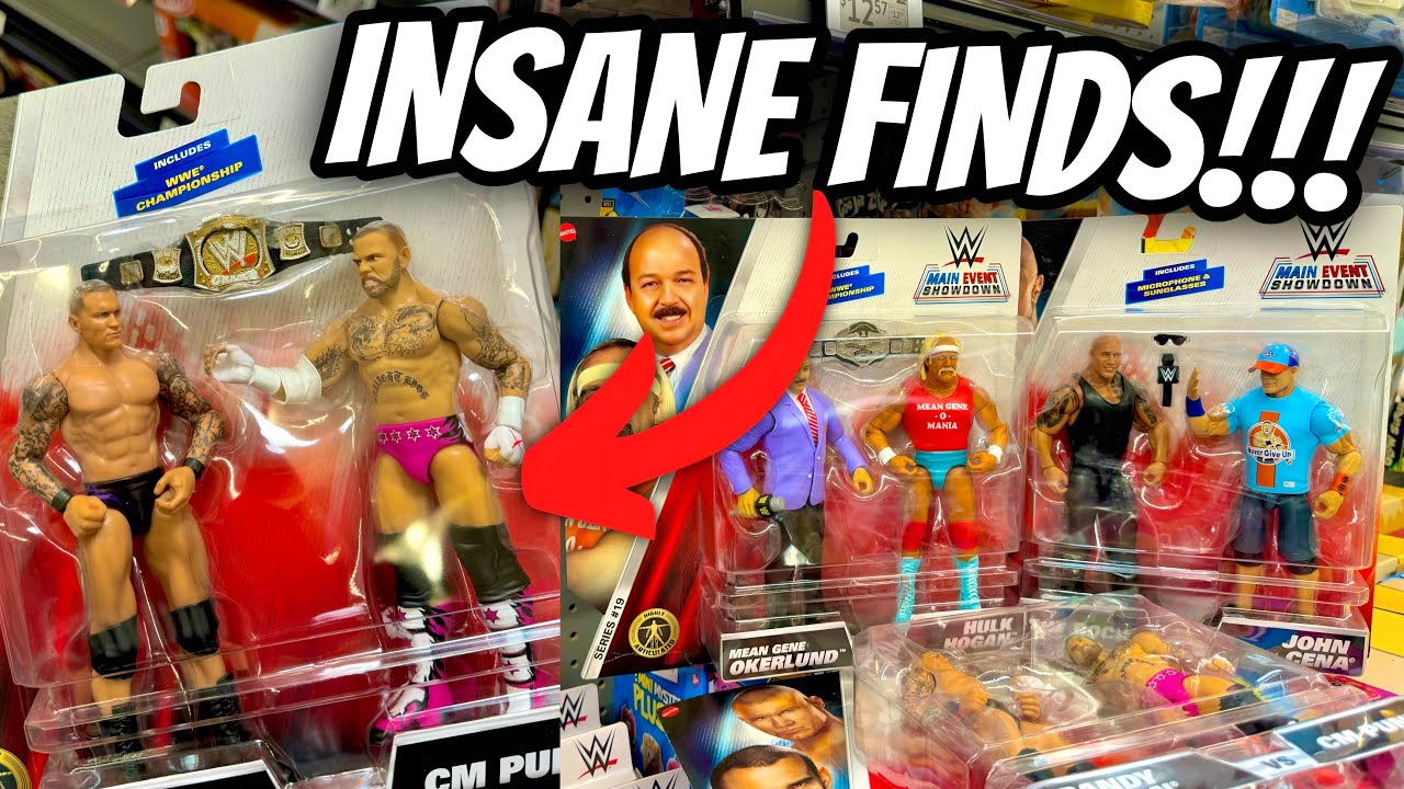 BIG SURPRISE on WWE ACTION FIGURE Hunt at Target **NEW FINDS**