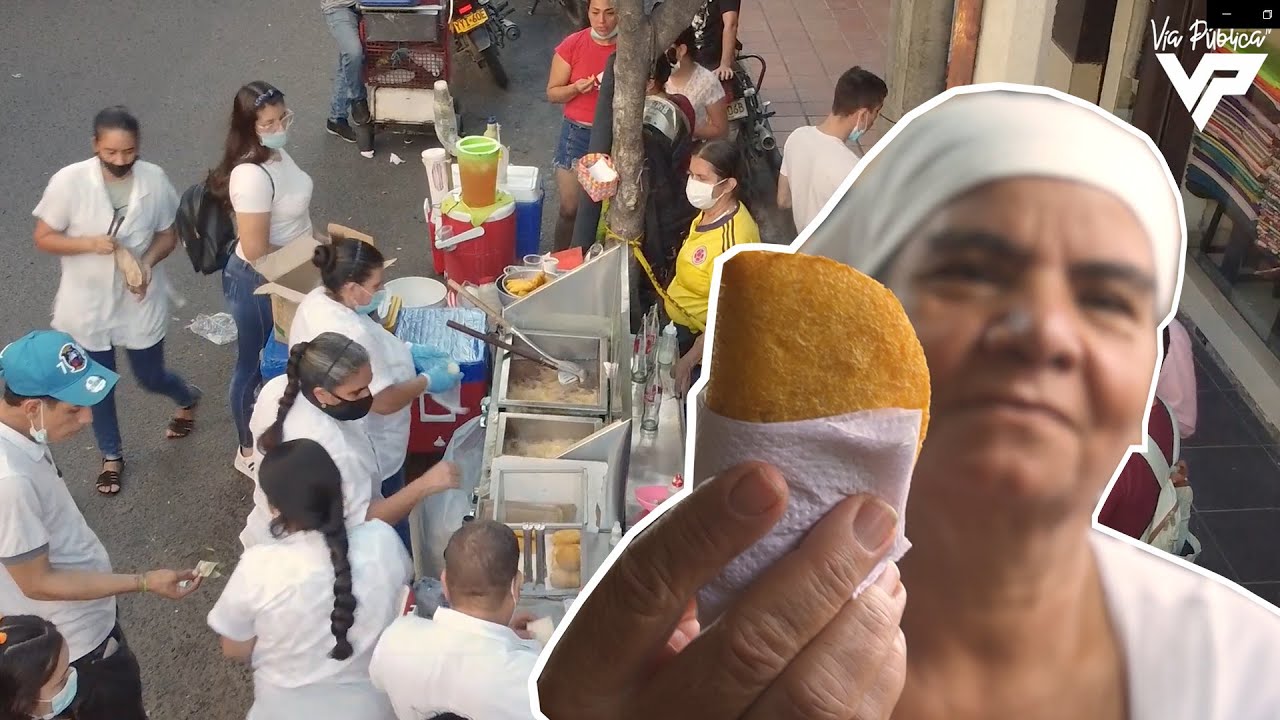 Las #EMPANADAS del centro, un negocio #FAMILIAR de muchos a&ntilde;os. #comidacallejera C&uacute;cuta