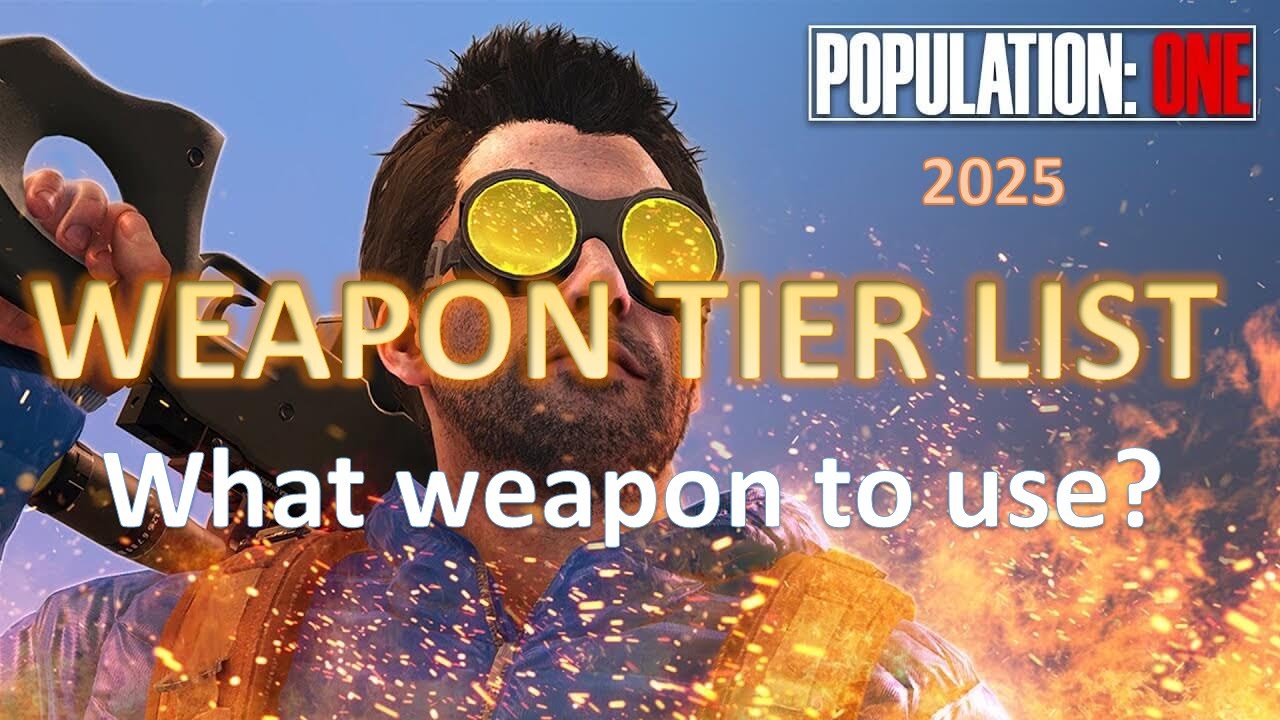2025 Population One Weapon TIERLIST — Pop One — 2024