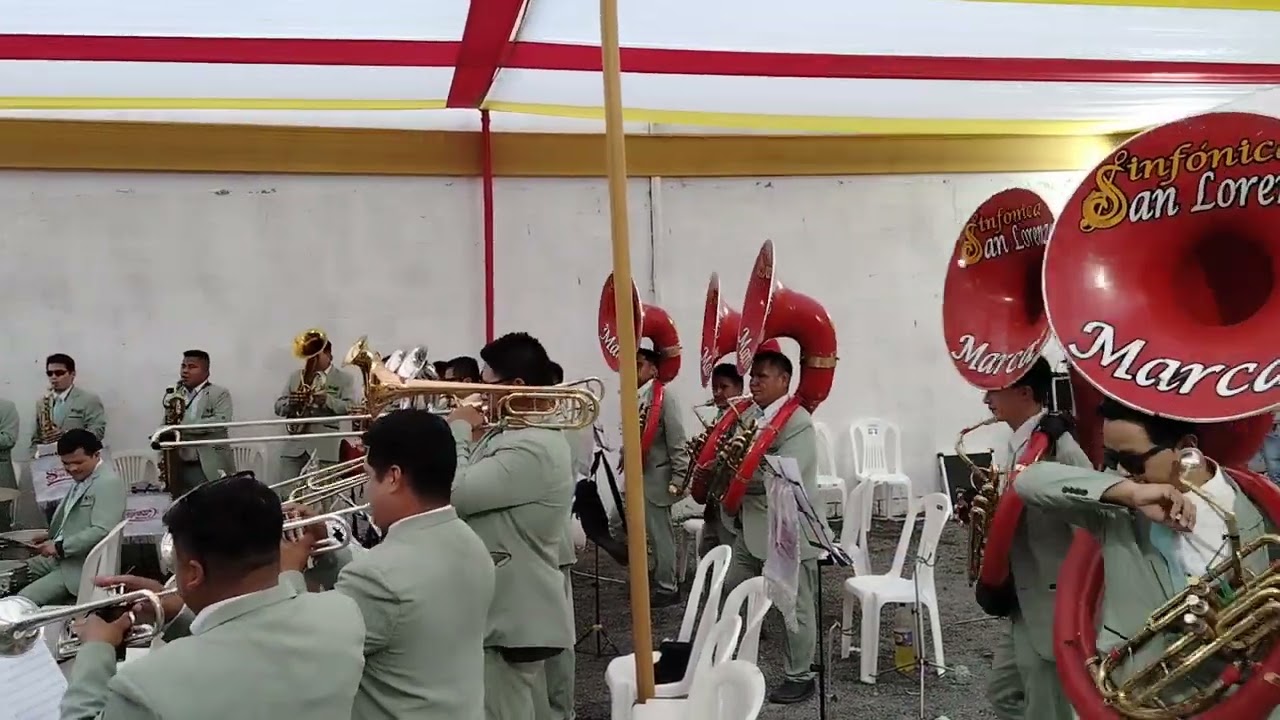 Banda Orquesta San Lorenzo de Marca en Local SANTANERO Nuevo Chimbote 