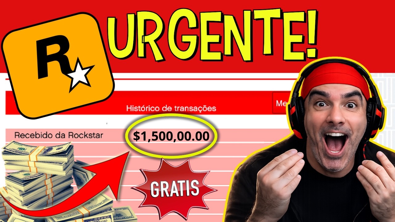 ROCKSTAR DANDO $ 1.5 MILHÕES! COMO PEGAR O DINHEIRO! COMO GANHAR MUITO DINHEIRO NO GTA ONLINE (SOLO)