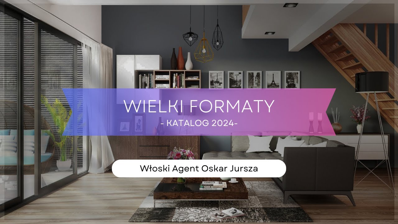 Nowe produkty w wielkim formacie, prezentacja nowości, Megaformat katalog 2024.
