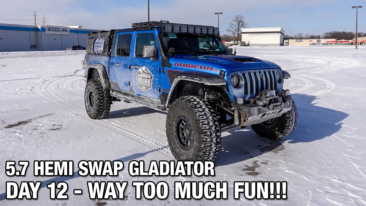 5.7 Hemi Jeep Gladiator Day 12 - WAY Too Much Fun!!