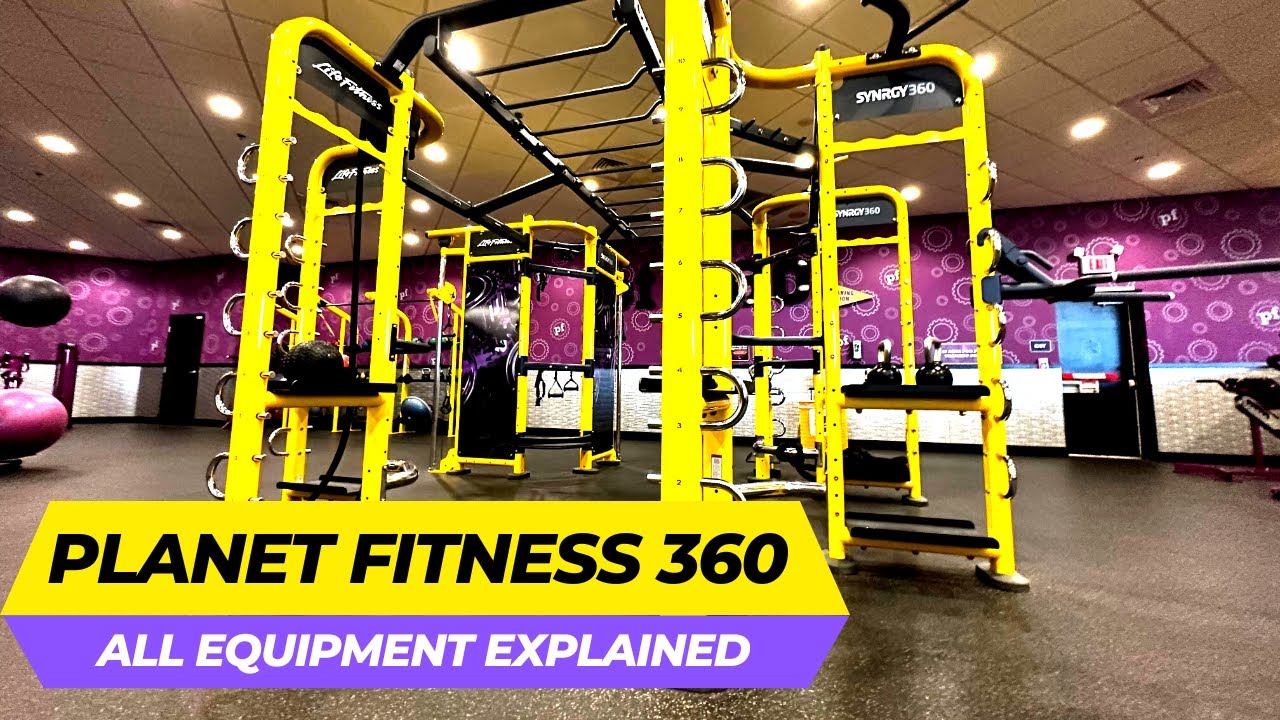 Объяснение зоны тренировок PF 360 (оборудование и упражнения Planet Fitness 360!)