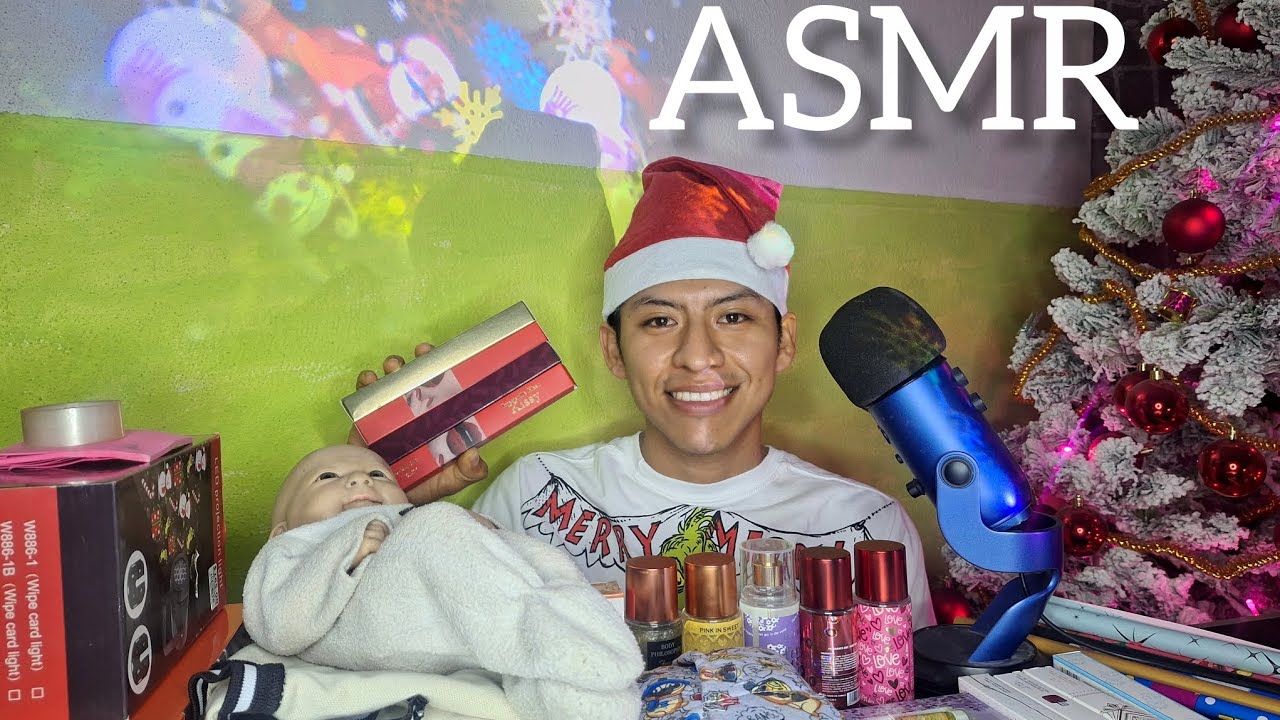 ASMR: Elijo y forro tus regalos de Navidad 🎄 | Sonidos relajantes y envolventes