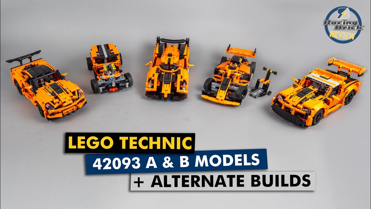 LEGO Technic 42093 A & B models + alternate builds