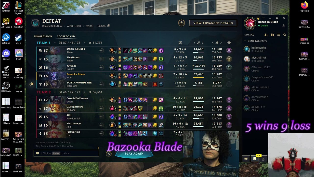 good vibes💀Ranked league of legends with chat !join to play ep.26