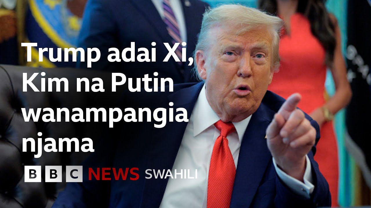 Trump adai China, Urusi na Korea Kaskazini wanapanga njama dhidi ya Marekani